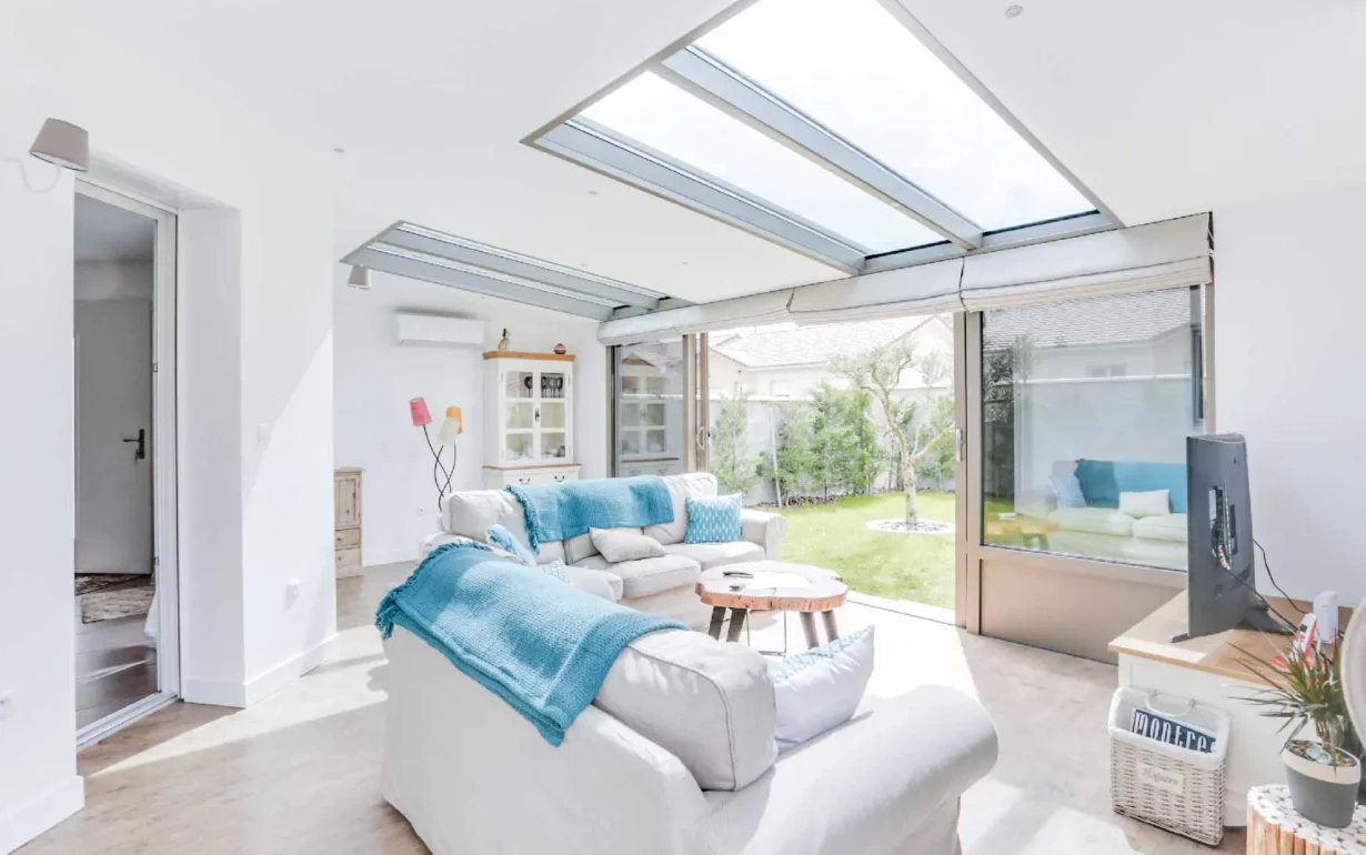 extension de maison lumineuse dans la région lyon